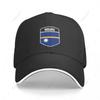 Multifunction Nauru Flag Shield Sandwich Baseball Cap Unisex Sports Casual Caps Golf Hat Fishing Outdoors