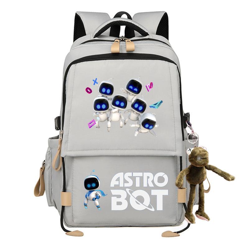 Set Zaino Scolastico da 3 Pezzi per Studenti Zaino Scolastico di Grande Capacità in Tessuto Oxford con Tracolla e Astuccio