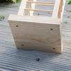 Versatility Wood Rabbit Feeder Practical Rabbit Hay Rack for Rabbit Owners Seeking Efficient Meal Solution Long Lasting