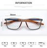 Sport TR90 Reading Glasses Blue Light Blocking Ultralight HD Lens for Men Women Far Sight Eyeglasses Diopter