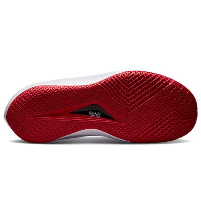 Converse All Star BB Pro Jet Comfortable Casual Fabric Abrasion Wrap Support Mid-Top Basketball Shoes Unisex Red and Blue