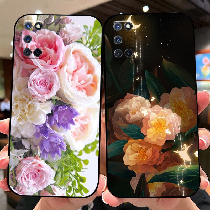 Case For Oppo A52 A72 A92 4G Coque Bumper For OPPO A92s 5G Cute Astronaut Soft Silicone TPU Phone Protective Fundas Capa Cover