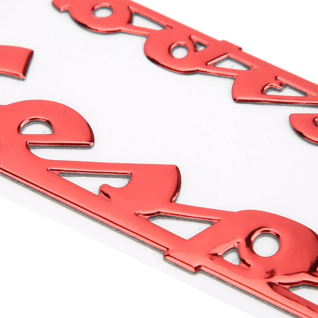 Sticker, Emblem Sticker Vespa 3D Decal GTS300 LX125 LX150 IE Sprint Primavera 300 LX LXV Super (Red)