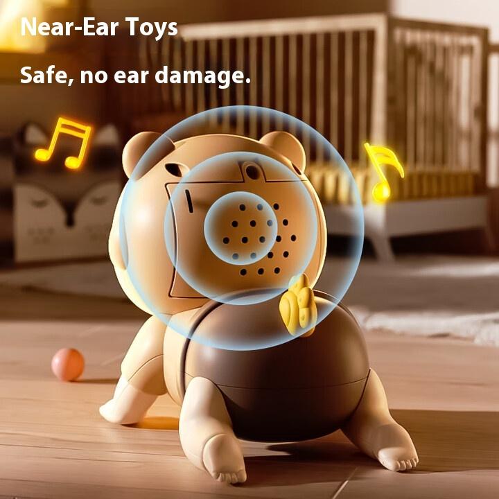 Baby toys, music dolls, educational early education, baby learning to crawl and guide head-up training