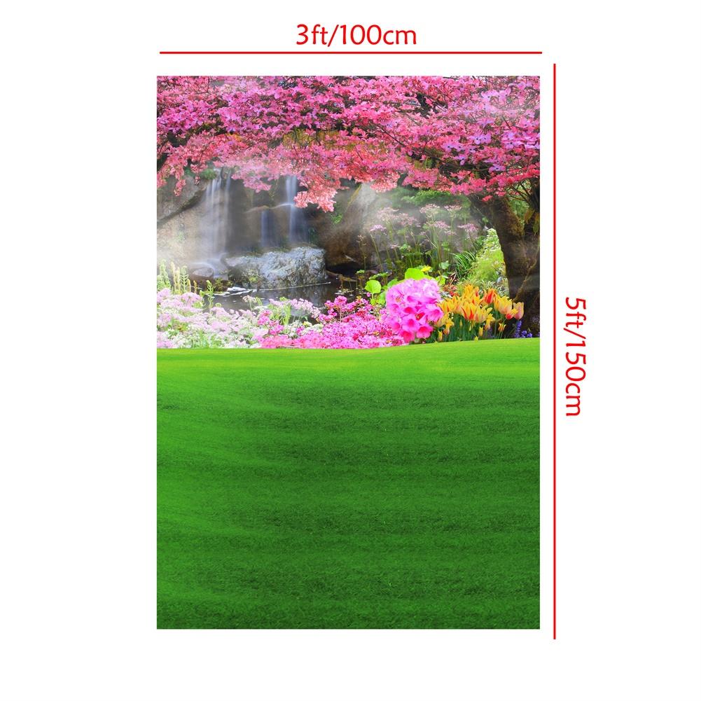 Flowers Scenery Villa Backgrounds for Photographs Wedding Theme Backdrop Maternity Shooting Props Photobooth