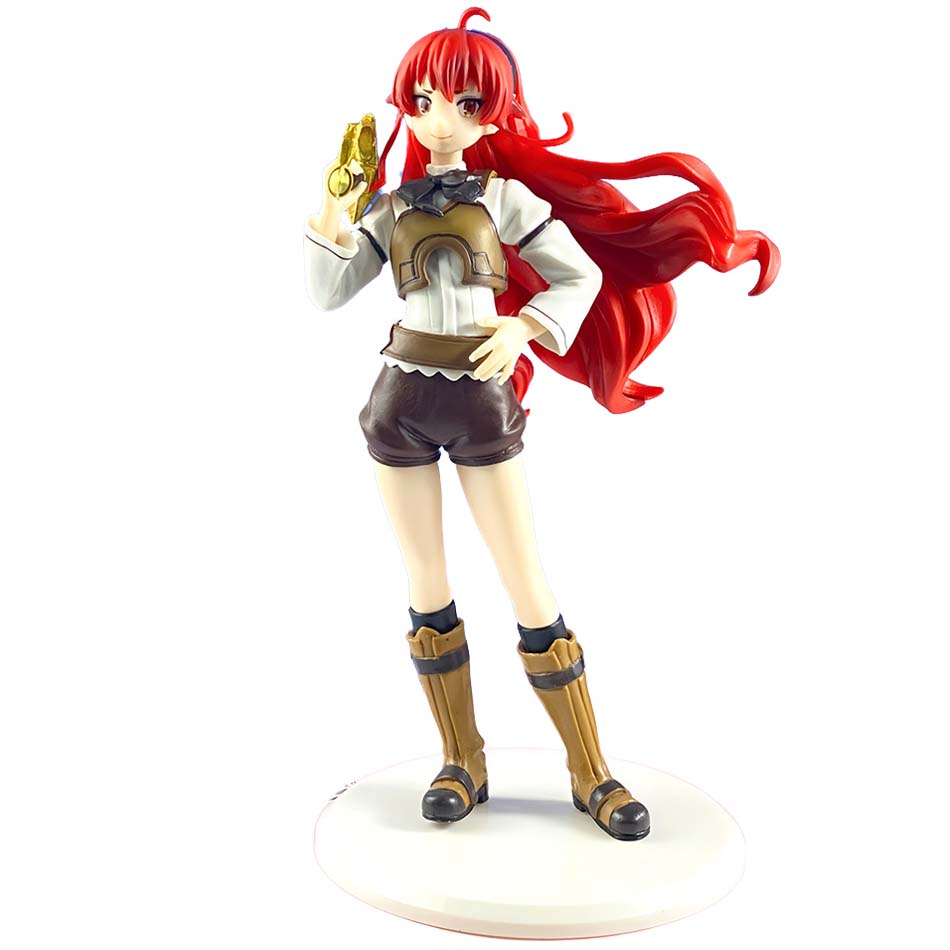 Four Magician Roxy Migurdiass Action Figure Mushoku Tensei Jobless Reincarnation Anime PVC figurines flower Articulated Poseable Detailed Movable