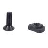 10Pcs M4X10/12Mm M-Lok Screw And Nut Rails T-Nut Screw Replacement Set For Mlok Handguard Rail Sections Hunting Accessories