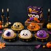 5 Pieces Ghost Dumpling Squishy Spooky-Cute Desk Toy Satisfying for Party Favors