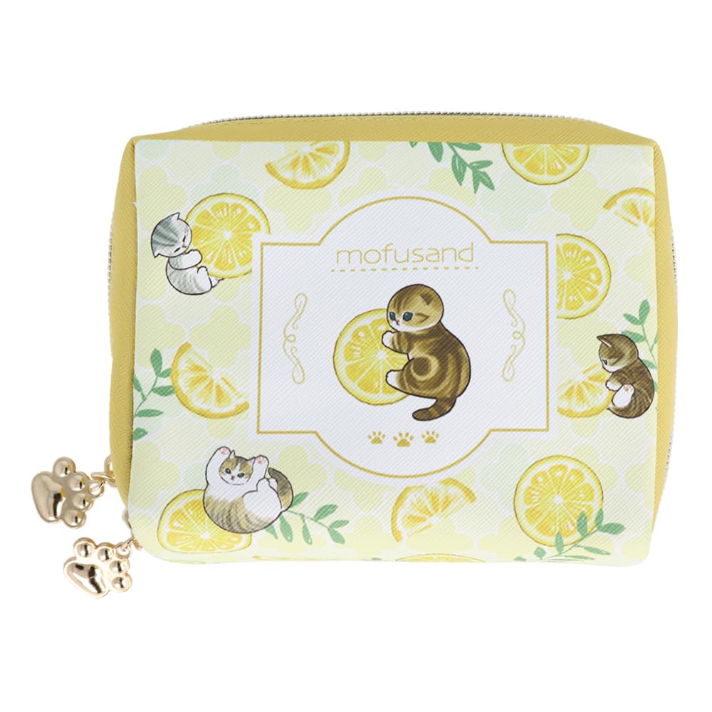 

Sunstar Stationery mofusand Square Pouch Lemon Tea S2322250
