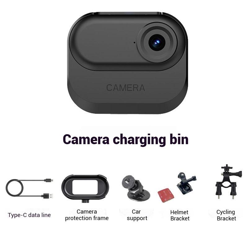 

Thumb Camera 1080P HD Body Motion Volg Camera Pet Outdoor Children Wear line Recorder Magnetic Back Clip On Their Prethoracic 32GB чорний