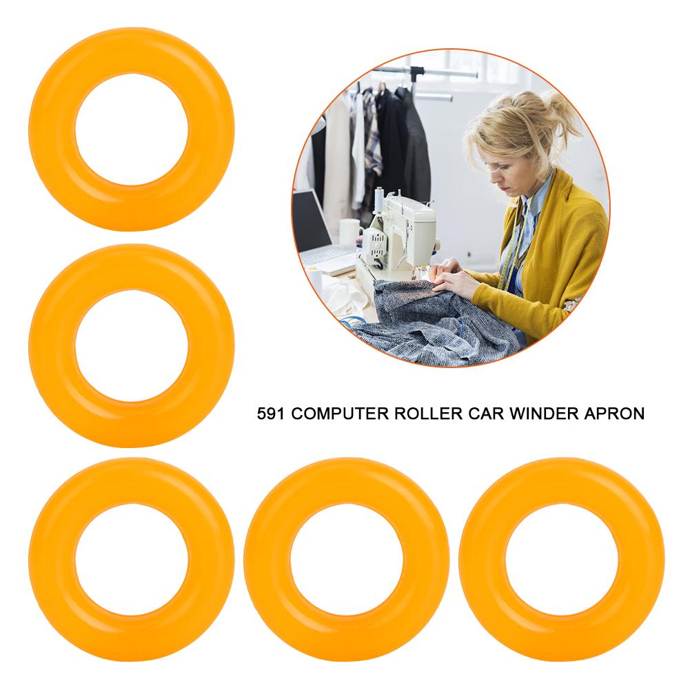 5 buc Anvelope cu inele de cauciuc pentru bobinator pentru accesorii mașini de cusut PFAFF 591