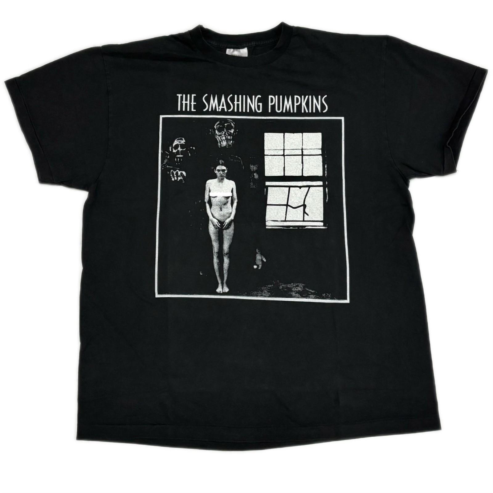 Vintage 90s Smashing Pumpkins ZERO Parking Lot Tour Band XL RARE Shirt REPRINT XXXL
