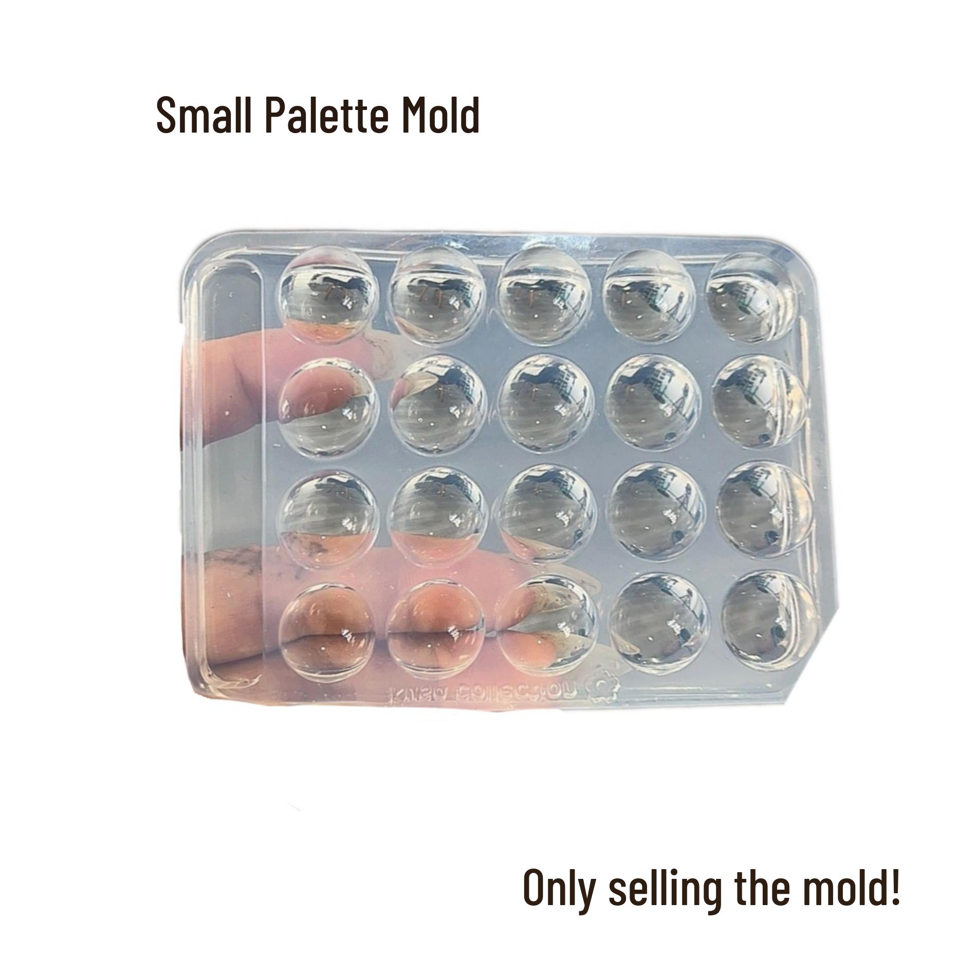 High-Transparency Silicone Nail Art Palette Mold