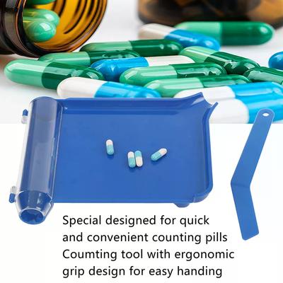 Pillen Zählschale Zähler Spender Apotheke Spatel Arzt Apotheker Set - Hohe Qualität Für Tägliche Anwendung