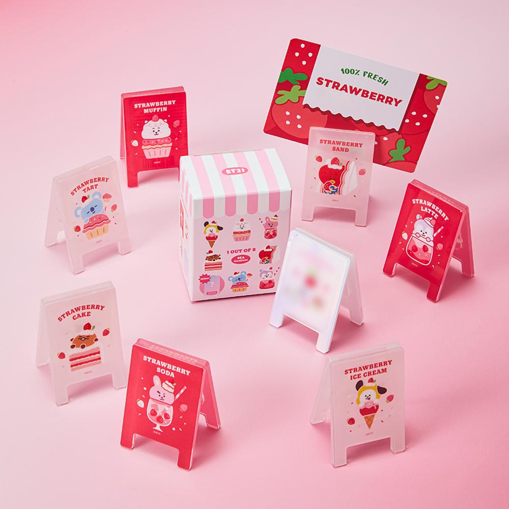 

BT21 Strawberry Party Blind Pack Acrylic Multi Clip (1pc)