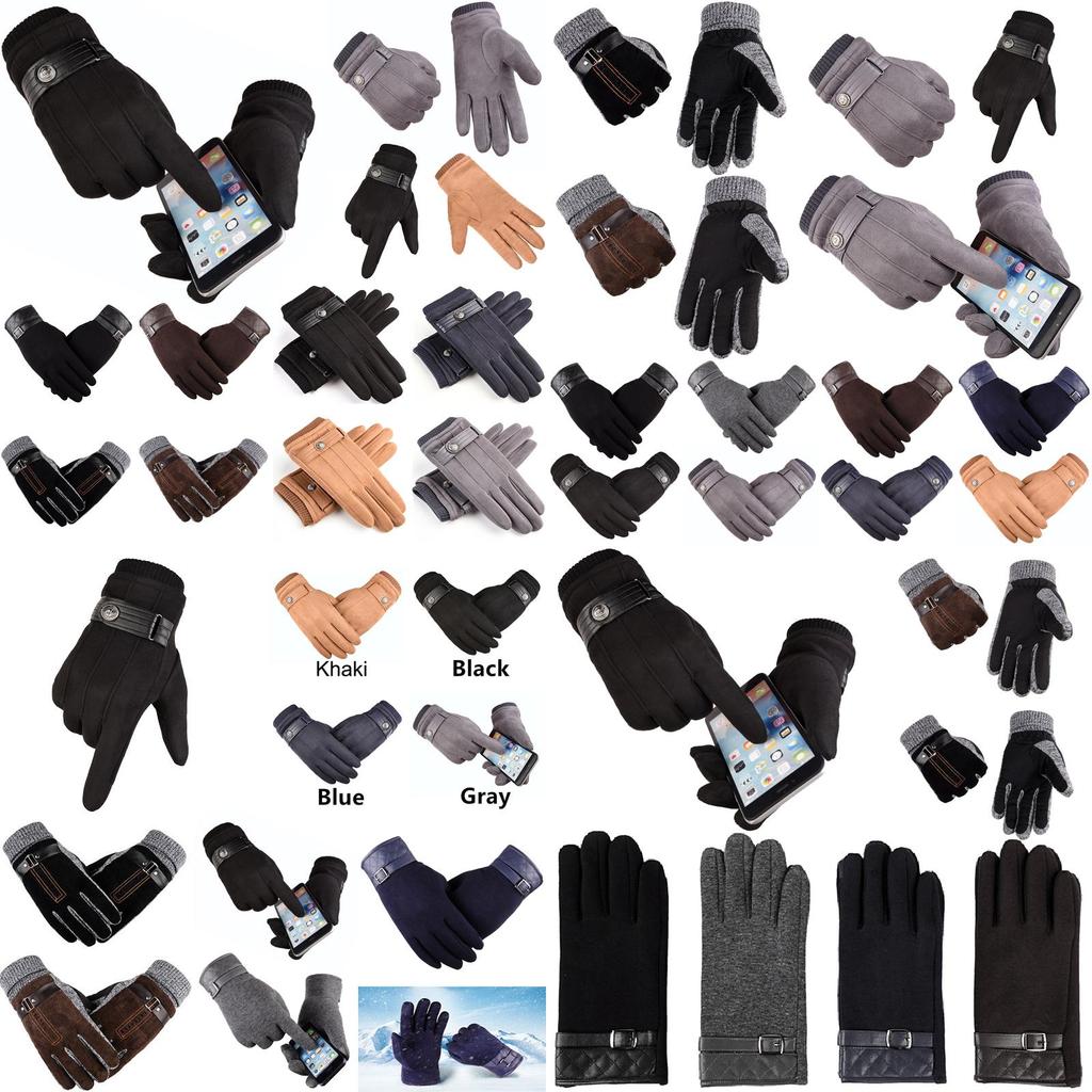 Dehnbare Und Strapazierfähige Netz-Winterhandschuhe Mit Atmungsaktivem Und Weichem Design