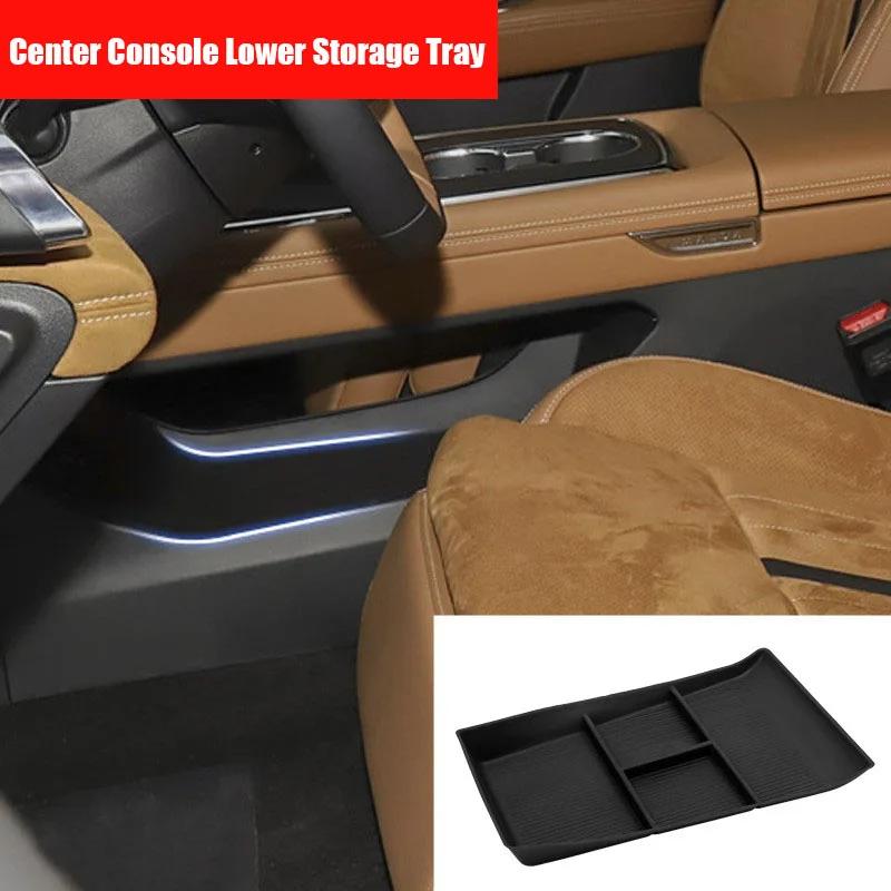 Car Storage Box For Mazda EZ-6 2024 Armrest Storage Box Center Console Lower Tray Stowing Tidying Accessories