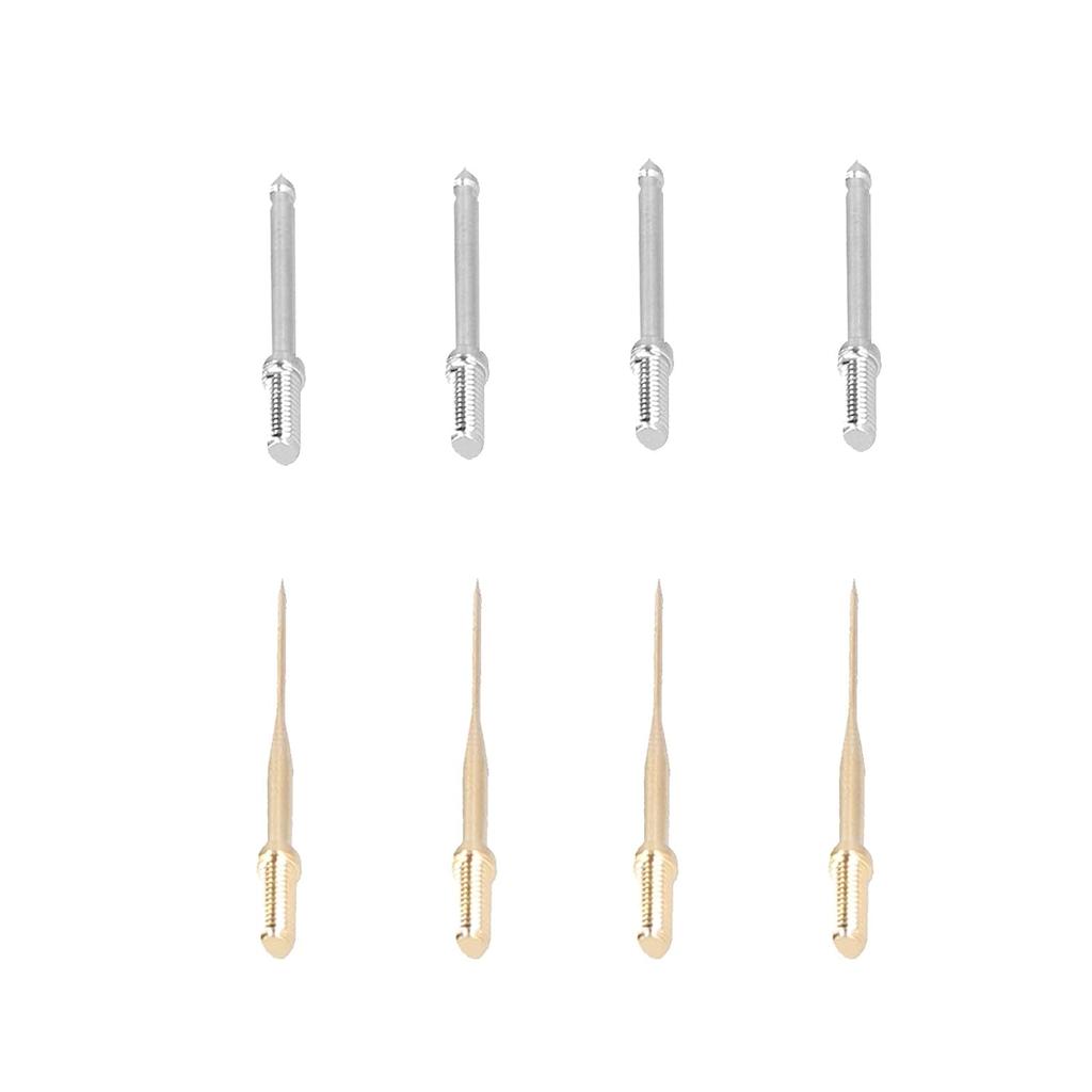 P1033B Banana Plug Test Leads Kit, Replaceable Needle & Hook Probes for Multimeter, High Conductivity Brass & Silicone, Ideal for Home, Lab, Auto &