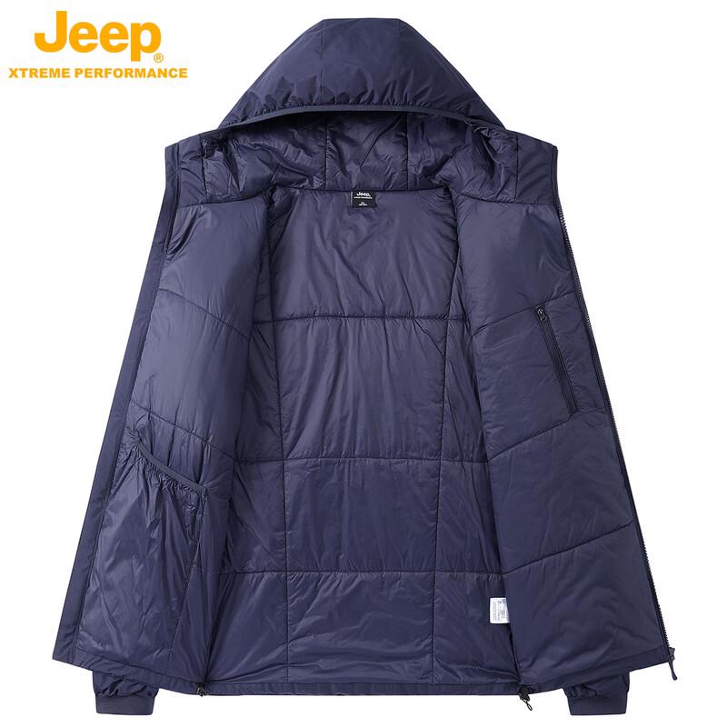 JEEP Unisex Outdoor 3M Hooded Padded Jacket
