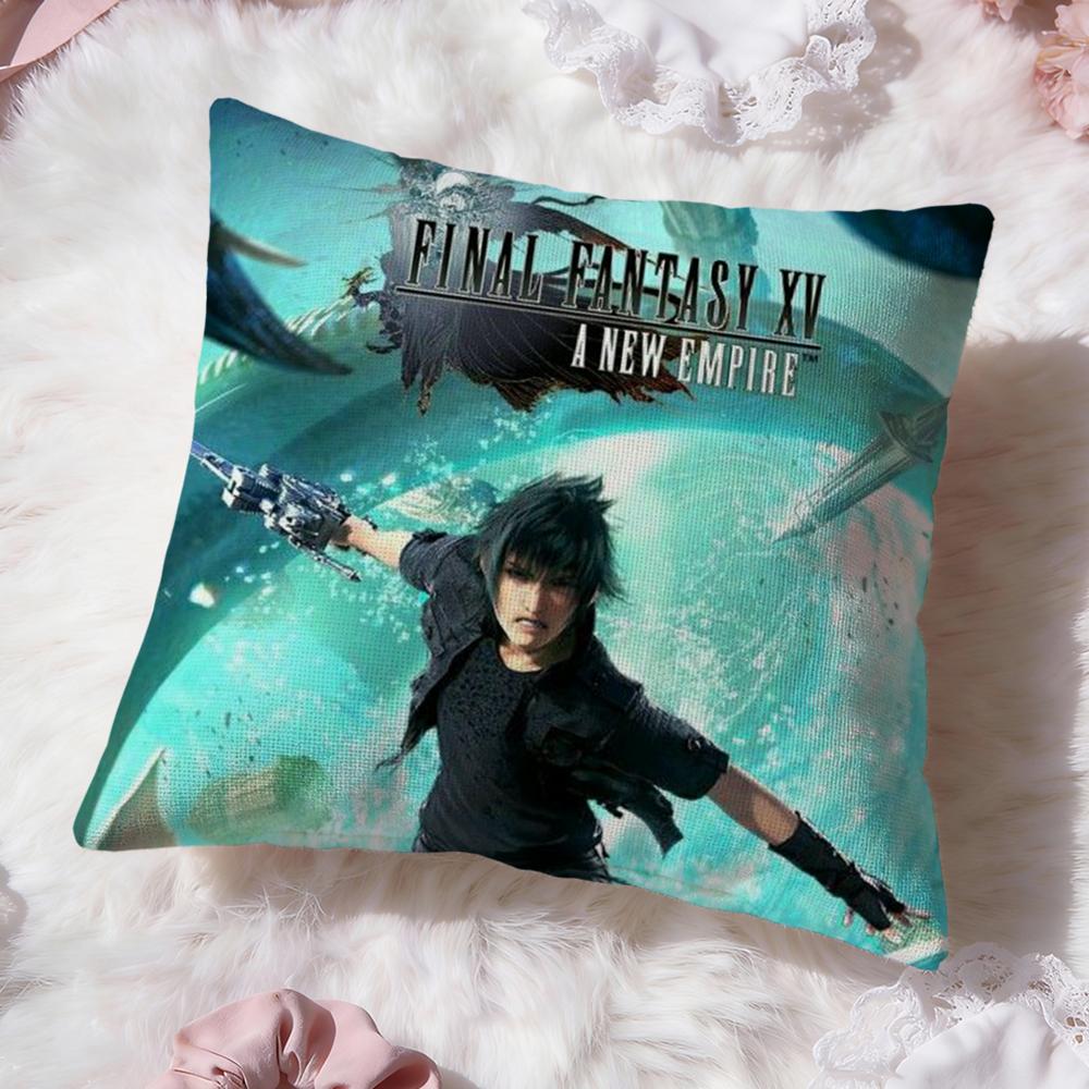 Game F-Final Fantasy VIIS Cushion Cover Premium Comfort Reversible Pillow Cove -Two in One Design for Any Room & Car Interior
