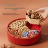 Bager Rotating Divided Snack Serving Platter