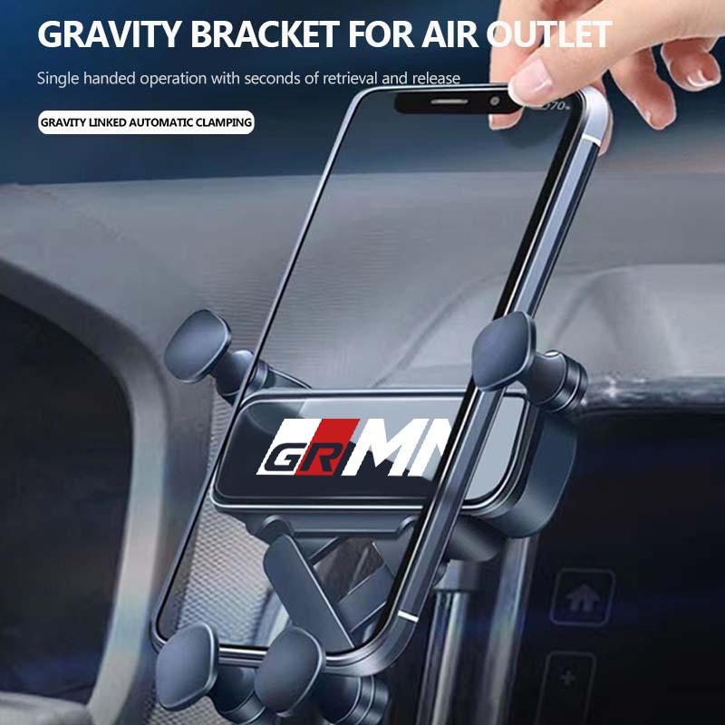 For S5 Gravity Car Phone Holder Mount Stand GPS Mobile Cell Support Clip Crown Land Cruiser RAV4 Camry Yaris Corolla Prius JH5