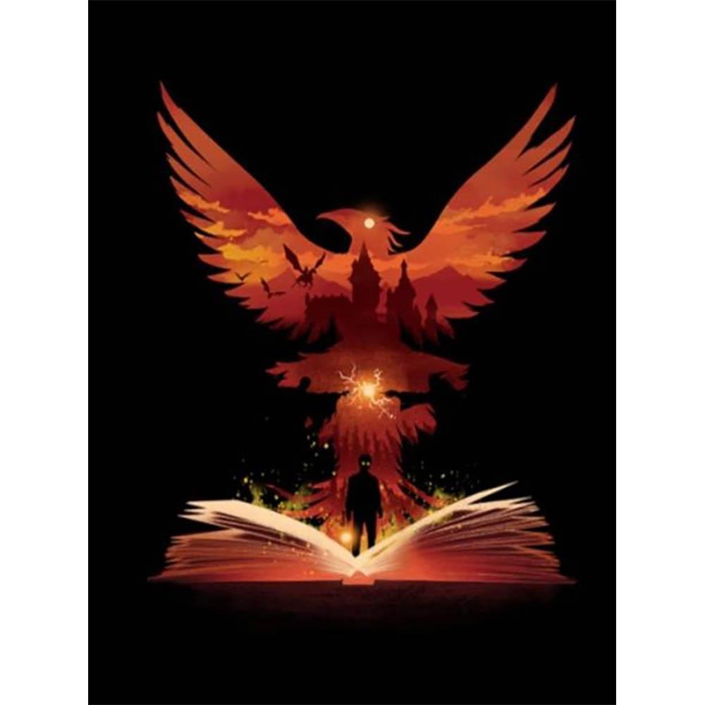 5D DIY Harry Potter Set Crafts Cross Art Stitch Mosaic Diamond Painting Magic School Decor Pixel Room Home Garden Large