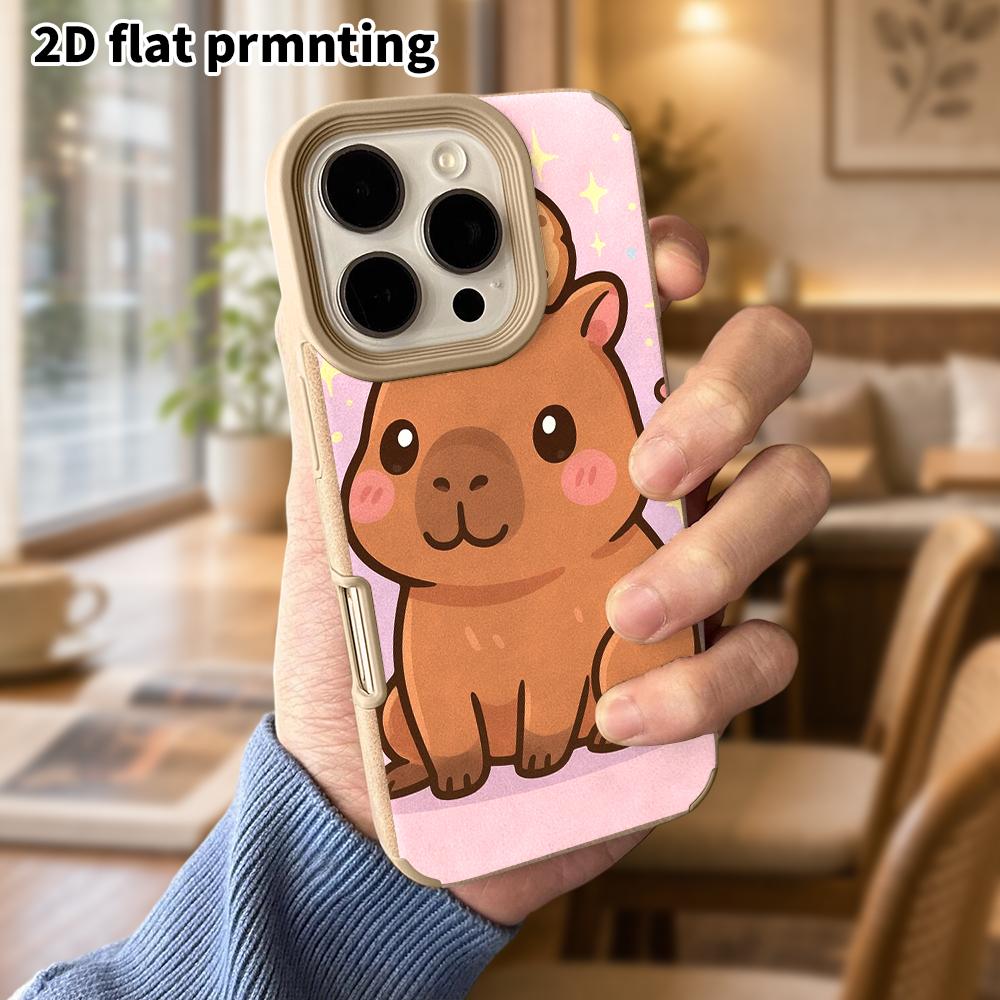 Phone Case: Lambskin 2D Flat Samsung Galaxy A34 A35 M05 M06 S20 S22 S21 FE Plus 5G Protective Case, Cookie On Top, Christmas and Halloween Gift