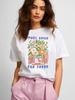 Sleeve Regular Length Summer Collection Fabric with WomenS Casual Polyester TShirt Graphic Print Crew Neck Aesthetic Clothes