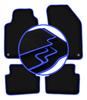 CARLUX-BLUE Car Mats For: Renault Laguna II Station Wagon, Liftback (2001-2007)