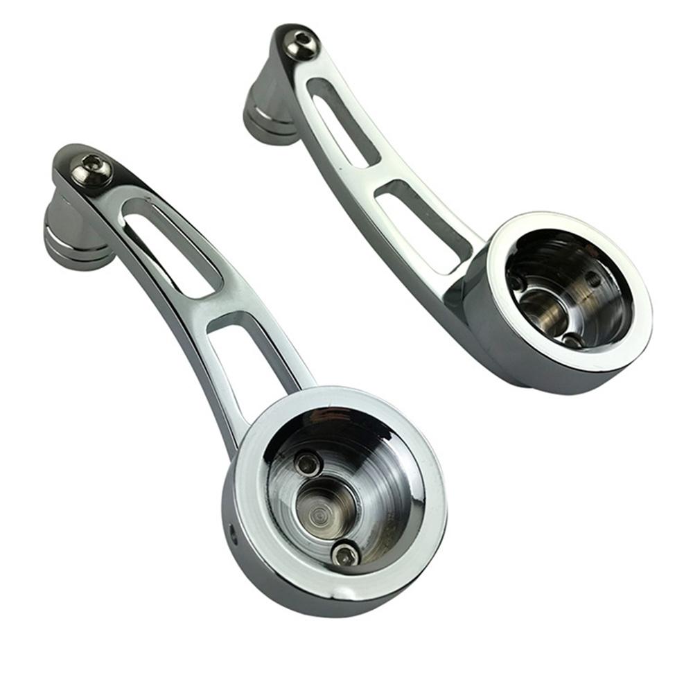 Bil Krom Billet Aluminium 4-1/4" Vindussveivhåndtak For Chevy Ford Chrysler