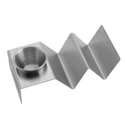 Supporto per tacos in acciaio inox, per panini, pancake e mais, per cucinare e cuocere, forniture da cucina