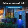 Decoration Solar wall lamp Led solar lights Color Changing Waterproof Wall Lamp Solar Lighting For Walkway Fence Stairs