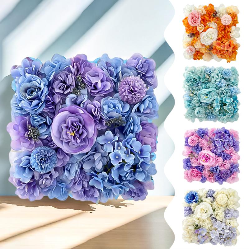 

35*35 см искусственный фон свадебное украшение DIY гортензия розовый сад украшения