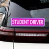Popular Student+driver Novice Internship Driver Car Sticker+magnetic Reflective Sticker Warning Sticker