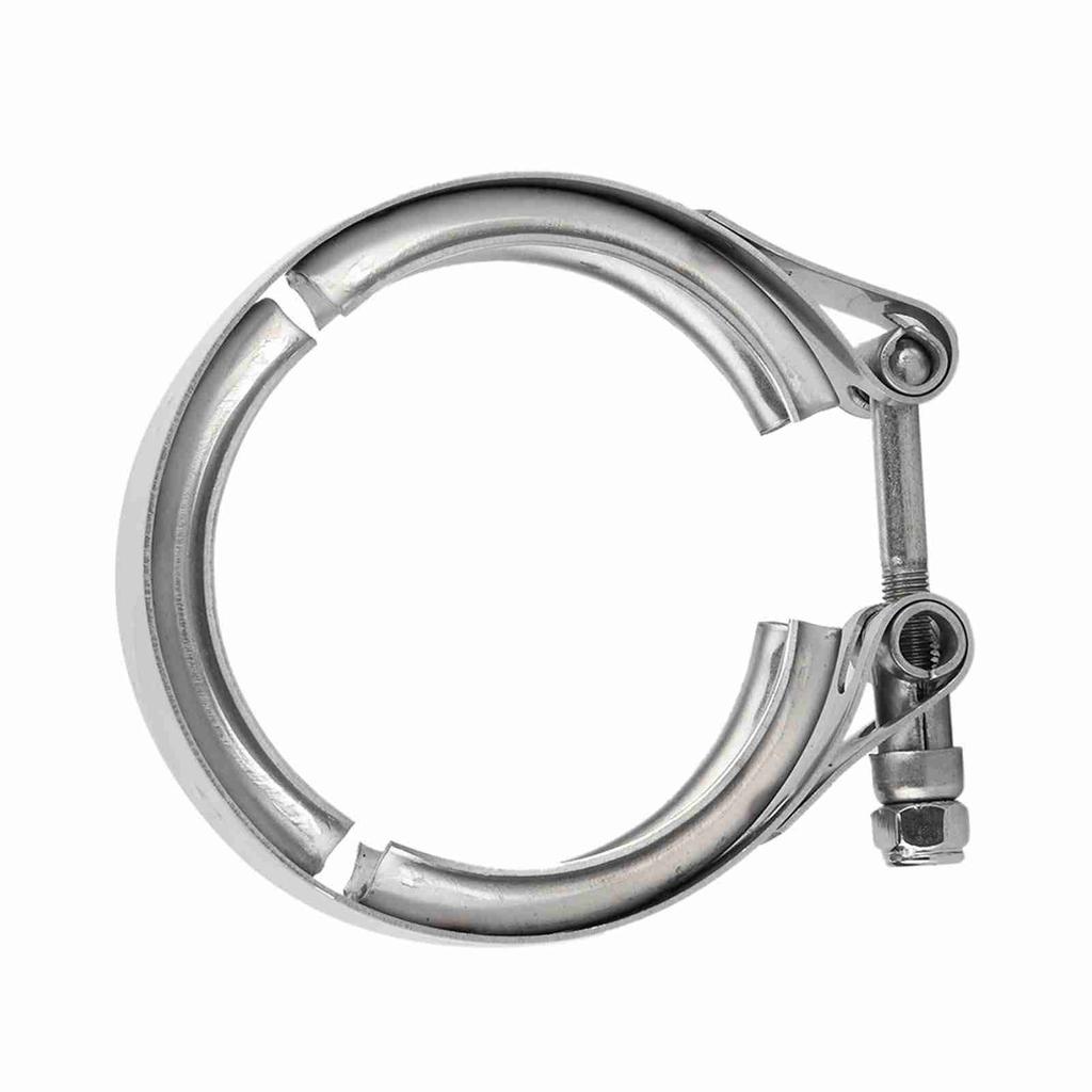 Universal 2,5 tommer 63 mm Bil Auto V-bånd Turbo Downpipe Eksosklemme M6 Skrue