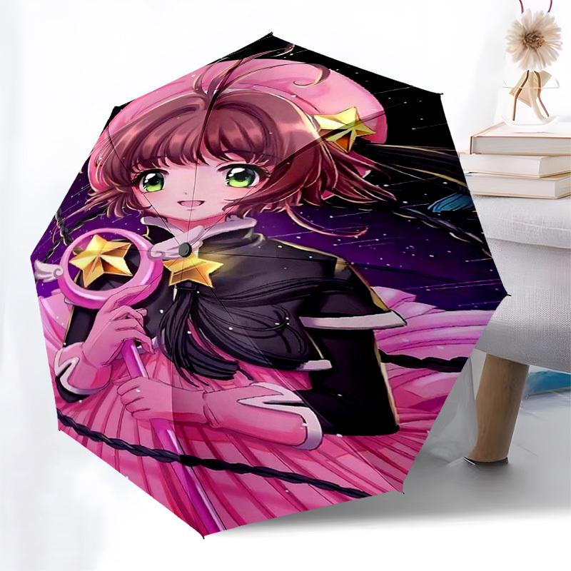

1pc Rainbow Dreams UmbrellaAutomatic Opening & Closing, Foldable Design, Iron Frame, Outdoor Use, Festival Gift, Suitable for Fans, Travel, Daily Use,