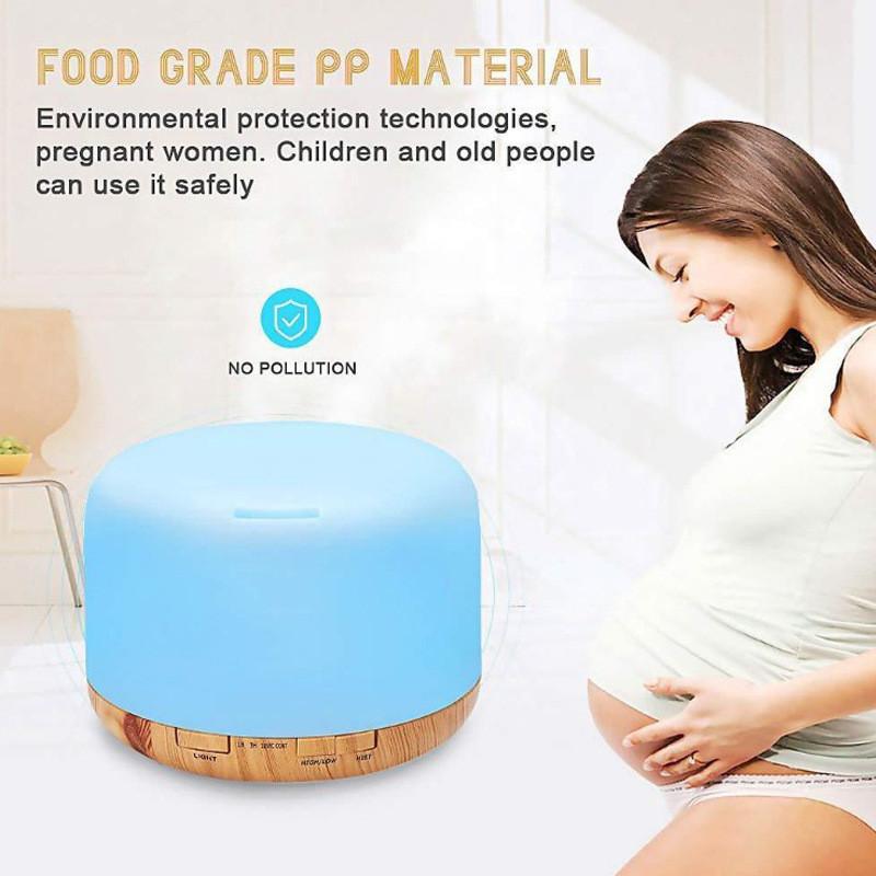 500ml Ultrasonic Air Diffuser With Timer For Home Relaxation