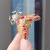 Bee Brooch Painted Oil Insect Cicada Brooch Accessory Corsage