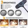 DurableTable Lamp Led Eye Protection Creative Reading Lamp Bedroom Student Clip Learning Small Table Lamp Type C Charging 400mAh