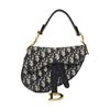 [Použitá] Mini taška Saddle 'Modrý Dior Oblique Jacquard' - Vynikající #HLEB9F