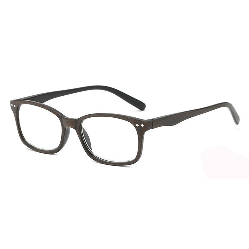 Classic Square Full Frame Presbyopia Glasses with Comfortable Design Ultra Light and Sturdy Anti Blue Light Reading Glasses