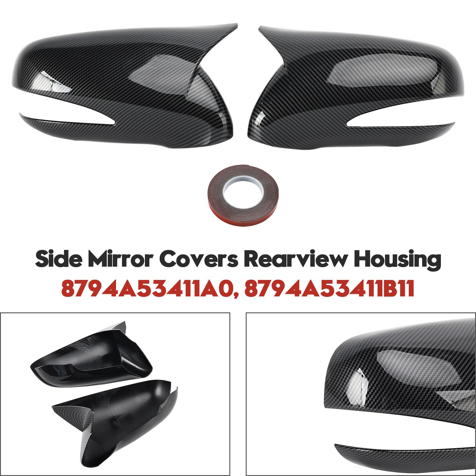

Side Mirror Covers Rearview Housing Carbon for Lexus IS250 IS350 2009-2012