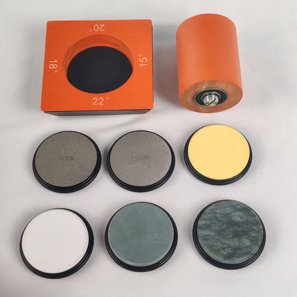 Four-Angle Roller Knife Sharpener, Multifunctional Rolling Sharpening Stone Set