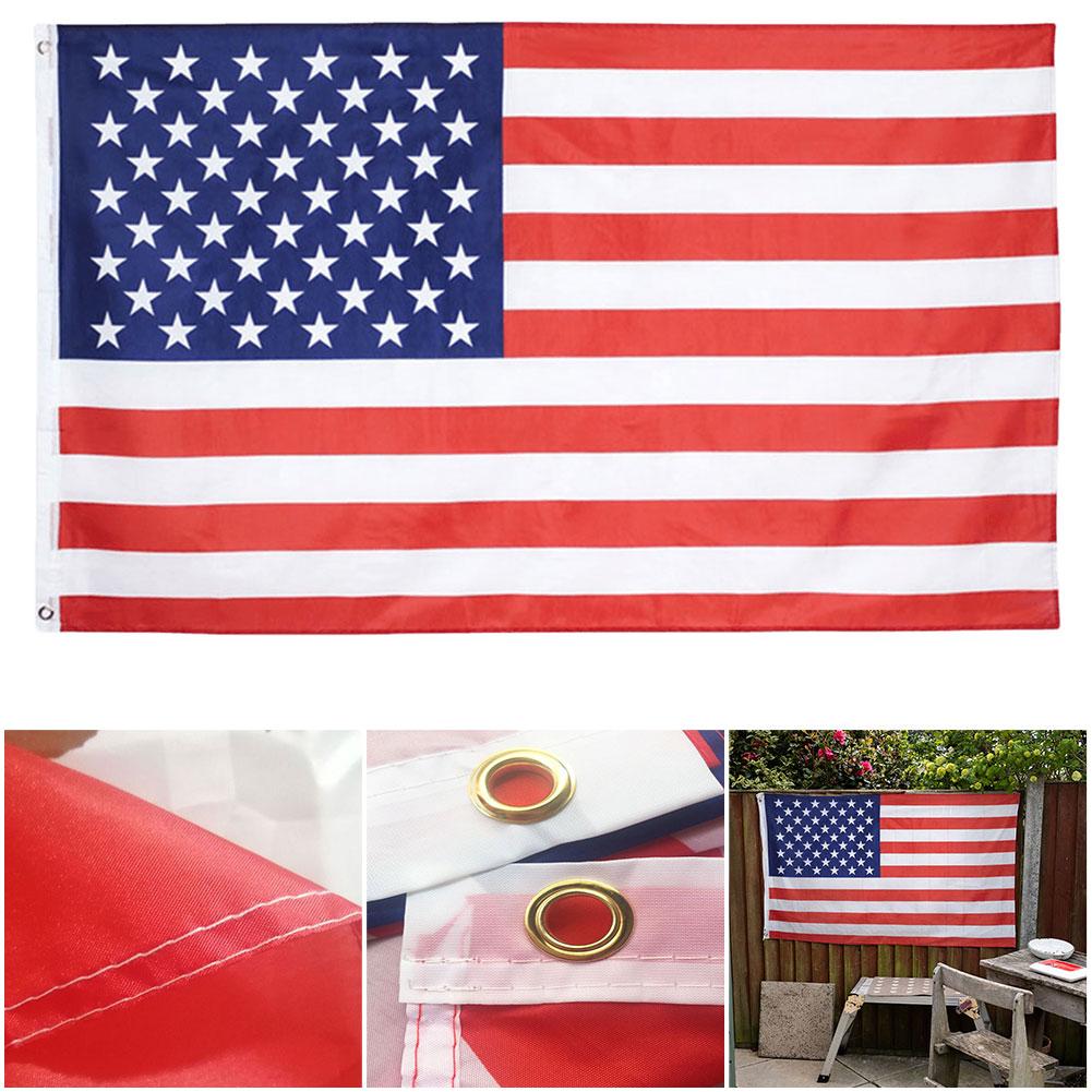 90x150cm Printing Stars Stripes Flag Polyester Independence Day Flag American Flag for National Holidays