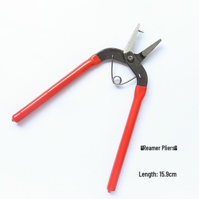 DIY Beading Tool Kit: Bent Needle, 9 Needles, T-Shaped Pliers, Round Nose Pliers for Handmade Jewelry Earrings and Studs