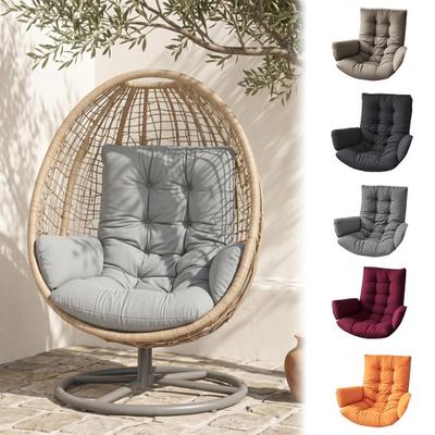 Egg Chair Cushion Waterproof Hammock Chair Cushion Outdoor Indoor Hanging Chair Cushion Replacement for Garden Yard Swing