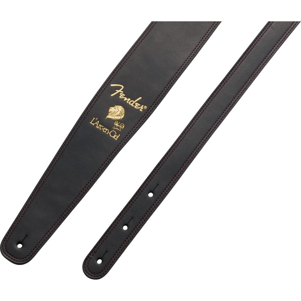 Fender Fender Japanese Leather Strap Ken Signature Black Strap,