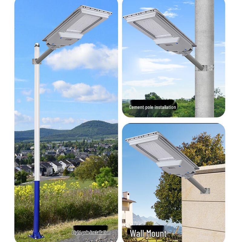 JUN YONG LIGHTING Aurora 1100W Solar Motion Sensor Street Light