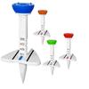 GreenLife Golf Tees Golf Ausrichtungs-Tees mit 5 Höhenverstellungen und Abschlagrichtungs-Einstellfunktion Kann auch als Green-Markierer verwendet werden Perfekt
